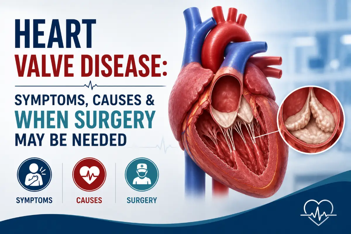 Heart Valve Disease: Symptoms, Causes & When Surgery May Be Needed