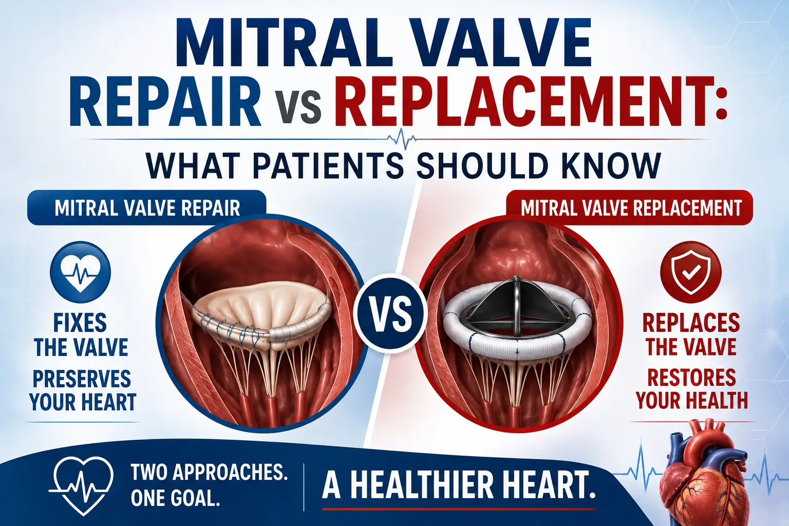 Mitral Valve Repair vs Replacement: What Patients Should Know